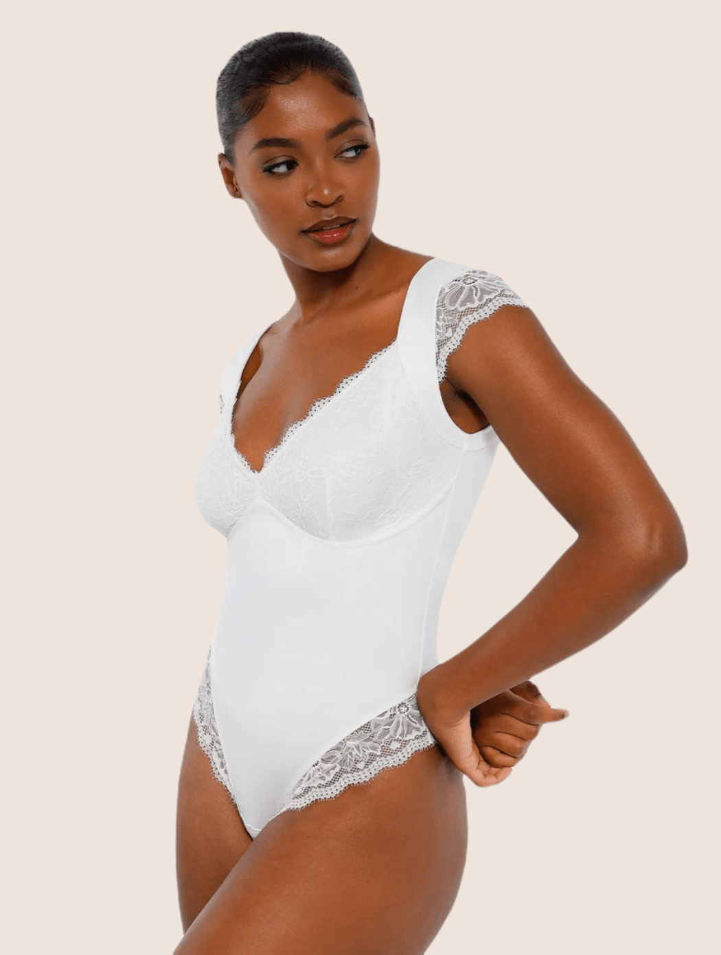 Body Gainant Dentelle Élégant