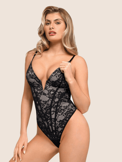 Body Gainant Dentelle String