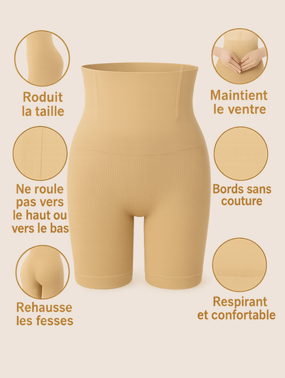 Short Gainant Taille Haute