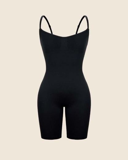 Combinaison Sculptante Mi-cuisse sans Couture