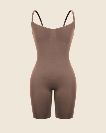 Combinaison Sculptante Mi-cuisse sans Couture